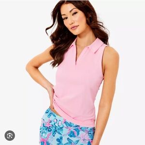 Lilly Pulitzer Pink Sleeveless Top